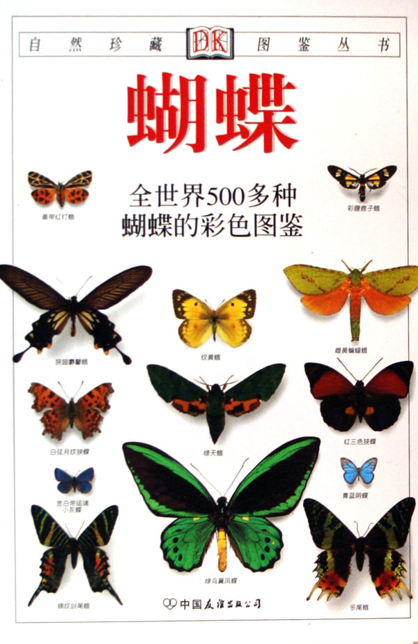 蝴蝶(全世界500多种蝴蝶的彩色图鉴)