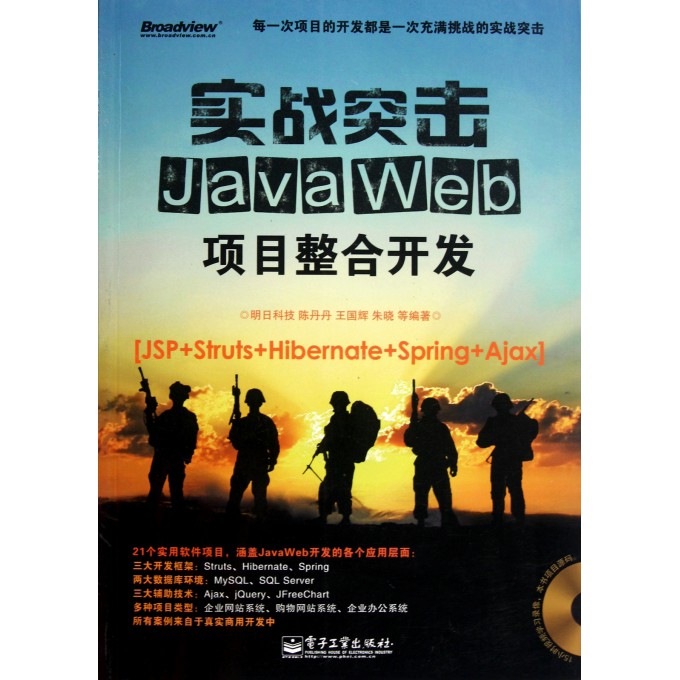 实战突击--Java Web项目整合开发(附光盘)