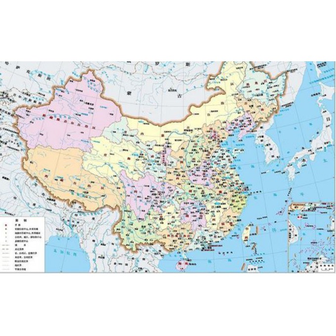 中国全图
