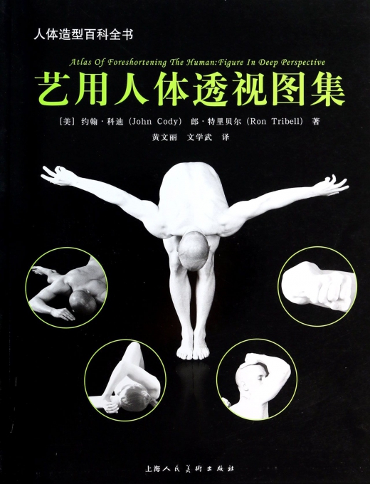 艺用人体透视图集/人体造型百科全书