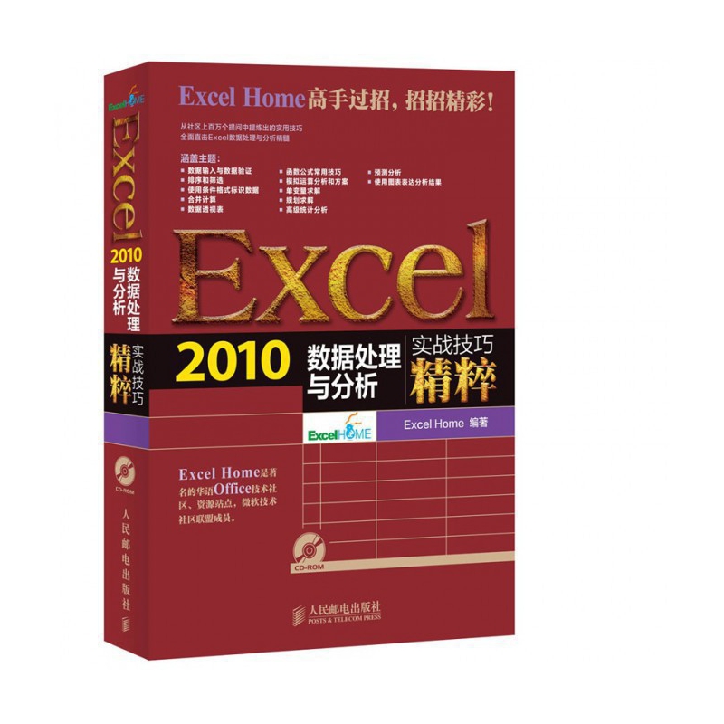 Excel2010数据处理与分析实战技巧精粹(附光盘