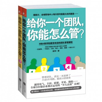 给你一个团队你能怎么管（1+2 共2册）
